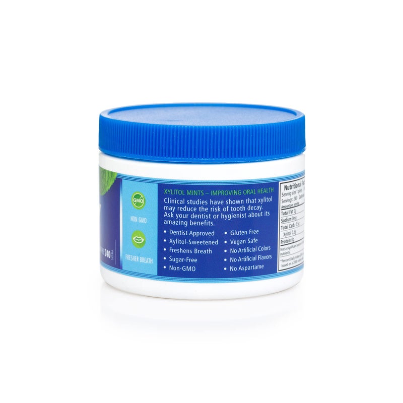 Spry Xylitol Peppermint Sugar Free Candy - Promote Oral Health, Increase Saliva Production, Stop Bad Breath, Non-GMO, Gluten-Free, 240 Count (Pack of 1) - Image 5